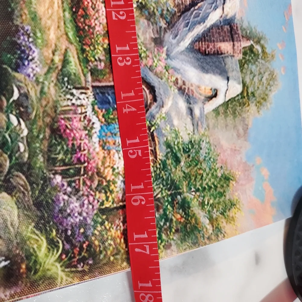 Disney Mickey and Minnie Sweetheart Cove Print by Thomas Kinkade